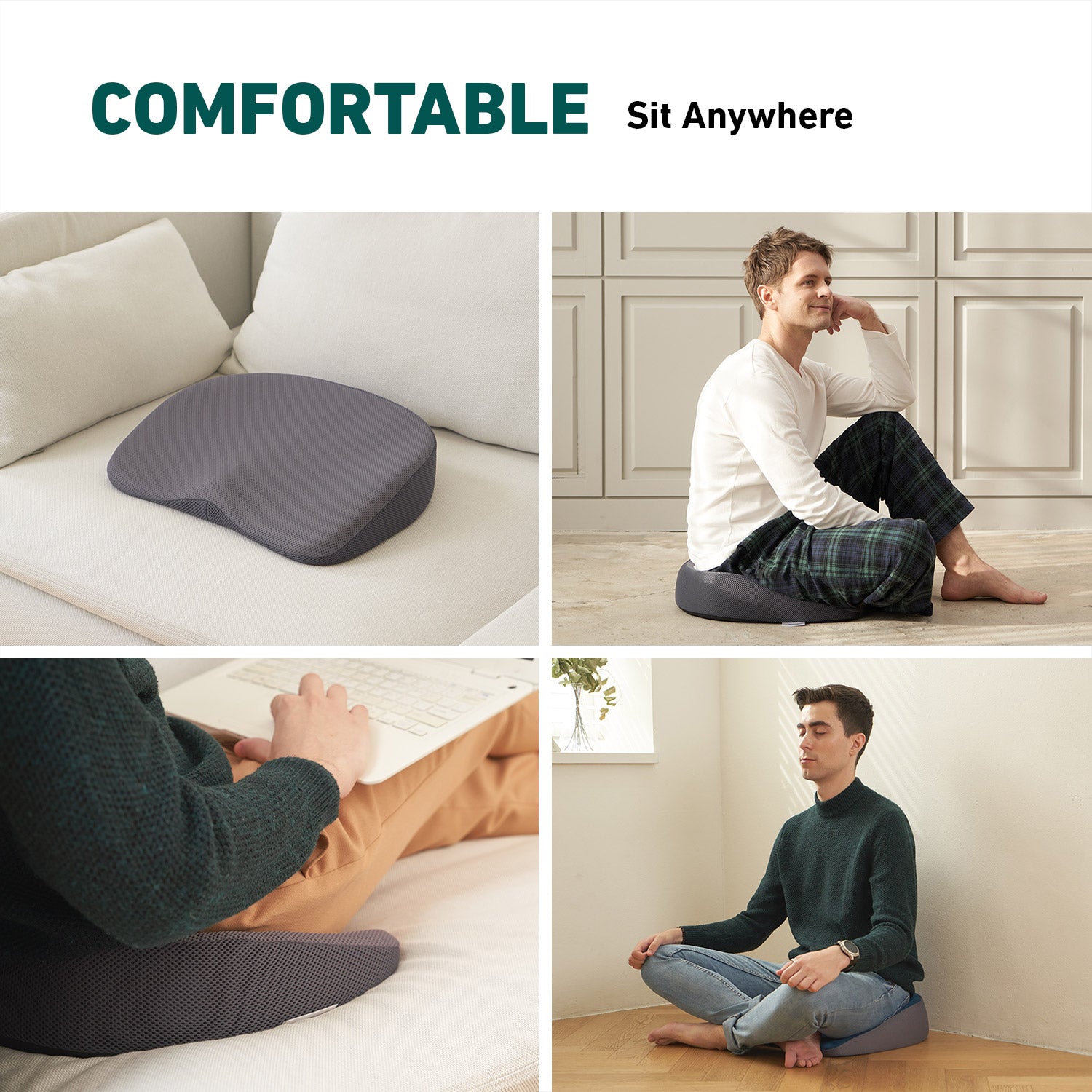 Zero-Gravity Upright Posture Cushion